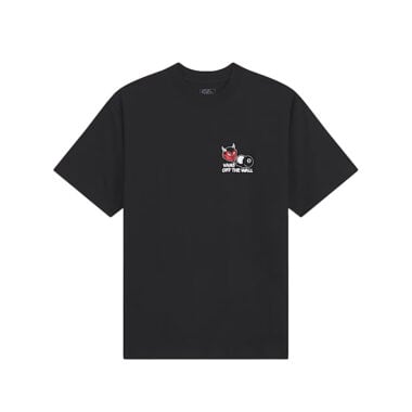 Vans Old Scratch Short Sleeve T-Shirt Black Vans Old Scratch Short Sleeve T-Shirt Black