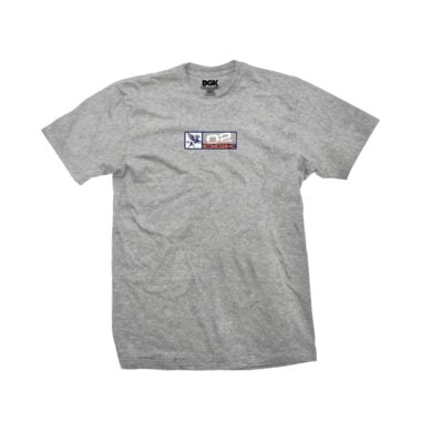 DGK Flight Short Sleeve T-Shirt Grey Heather