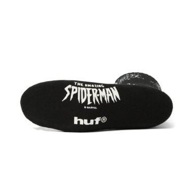 HUF x Marvel Spider-Man Crew Socks Black HUF x Marvel Spider-Man Crew Socks Black 4