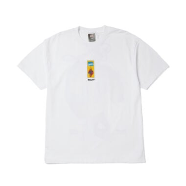 HUF x Marvel Spider-Man Upside Down Short Sleeve T-Shirt White HUF x Marvel Spider-Man Upside Down Short Sleeve T-Shirt White