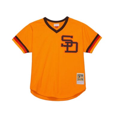 Mitchell & Ness San Diego Padres Authentic Batting Practice 1996 Tony Gwynn #19 Youth Size Jersey Yellow