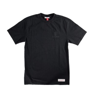 Mitchell & Ness San Diego Padres Core Essentials Short Sleeve T-Shirt Black Mitchell & Ness San Diego Padres Core Essentials Short Sleeve T-Shirt Black