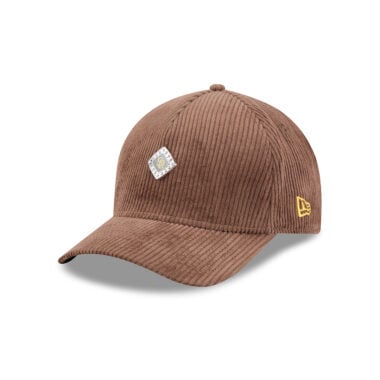 New Era 9Forty M-Crown San Diego Padres Women Glam Corduroy A-Frame Strapback Hat Brown New Era 9Forty M-Crown San Diego Padres Women Glam Corduroy A-Frame Strapback Hat Brown