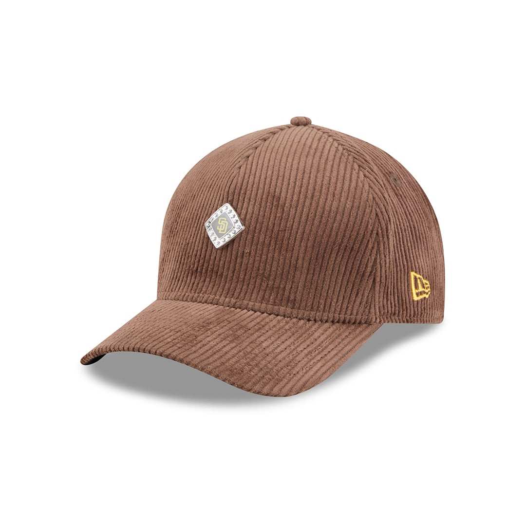 New Era 9Forty M-Crown San Diego Padres Women Glam Corduroy A