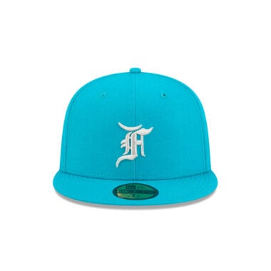 New Era x Fear of God 59Fifty Miami Marlins Fitted Hat Teal New Era x Fear of God 59Fifty Miami Marlins Fitted Hat Teal 2
