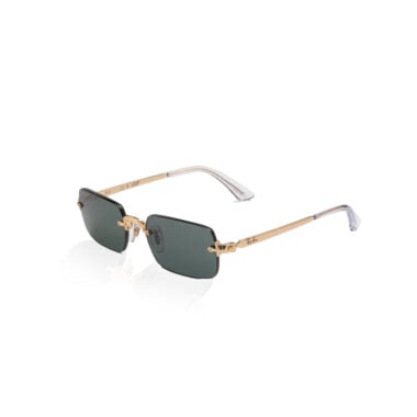 Ray-Ban RB3928 BY A$AP ROCKY Sunglasses Arista Gold Dark Green