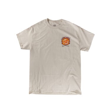 Santa Cruz Forging Dot Heavyweight Short Sleeve T-Shirt Sand