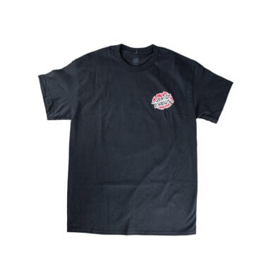 Santa Cruz Grabke Exploding Dot Heavyweight Short Sleeve T-Shirt Black