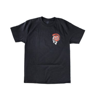 Santa Cruz Short Fuse Heavyweight Short Sleeve T-Shirt Black