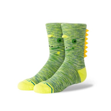 Stance Spikey Kids Socks Green