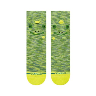 Stance Spikey Kids Socks Green Stance Spikey Kids Socks Green 2