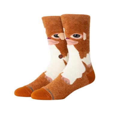 Stance x Gremlins Gizmo Crew Socks Brown