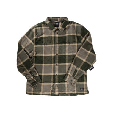 Vans Larkspur Plaid Flannel Longsleeve Shirt Obsidian Fern-Bungee Vans Larkspur Plaid Flannel Longsleeve Shirt Obsidian Fern-Bungee
