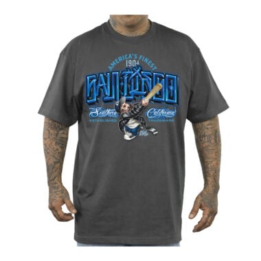 Dyse One Beveled Short Sleeve T-Shirt Charcoal