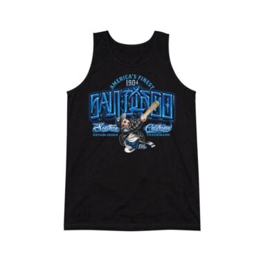 Dyse One Beveled Tank Top T-Shirt Black