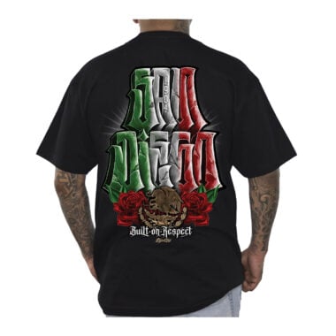Dyse One Eagle Rose Short Sleeve T-Shirt Black Dyse One Eagle Rose Short Sleeve T-Shirt Black 2