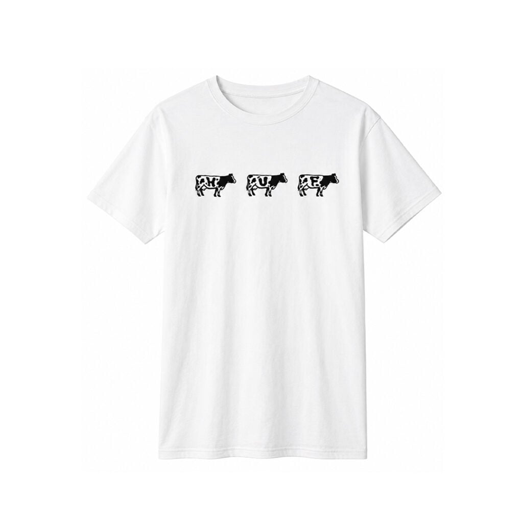 HUF Moo Short Sleeve T-Shirt White HUF Moo Short Sleeve T-Shirt White