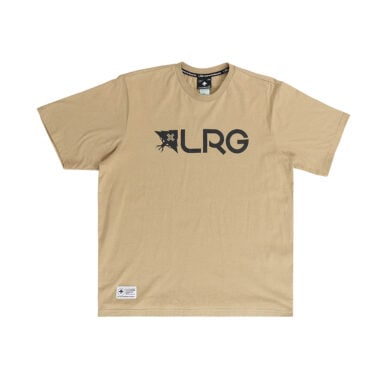 LRG Effective Knit Short Sleeve T-Shirt Twill Khaki Black LRG Effective Knit Short Sleeve T-Shirt Twill Khaki Black