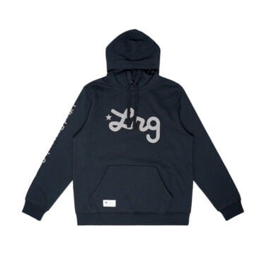 LRG Lifted Script Pullover Hoodie Sweatshirt Black Grey LRG Lifted Script Pullover Hoodie Sweatshirt Black Grey