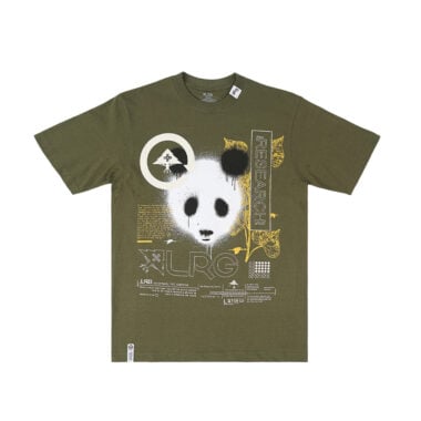 LRG Panda Paint Short Sleeve T-Shirt Military Green LRG Panda Paint Short Sleeve T-Shirt Military Green