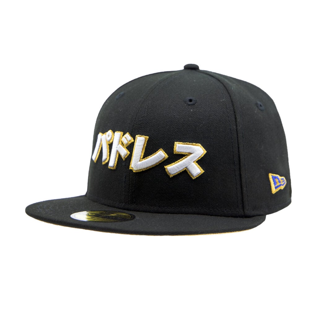 New Era 59Fifty San Diego Padres Nippon-Ham Fighters Fitted Hat Black Gold
