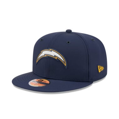 New Era 59Fifty Los Angeles Chargers Official Sideline Fitted Hat Navy