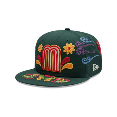 New Era 59Fifty Mexico Federations Latin Heritage Fitted Hat Dark Green New Era 59Fifty Mexico Federations Latin Heritage Fitted Hat Dark Green