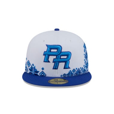 New Era 59Fifty Puerto Rico Federations Latin Heritage Fitted Hat White Blue New Era 59Fifty Puerto Rico Federations Latin Heritage Fitted Hat White Blue 2
