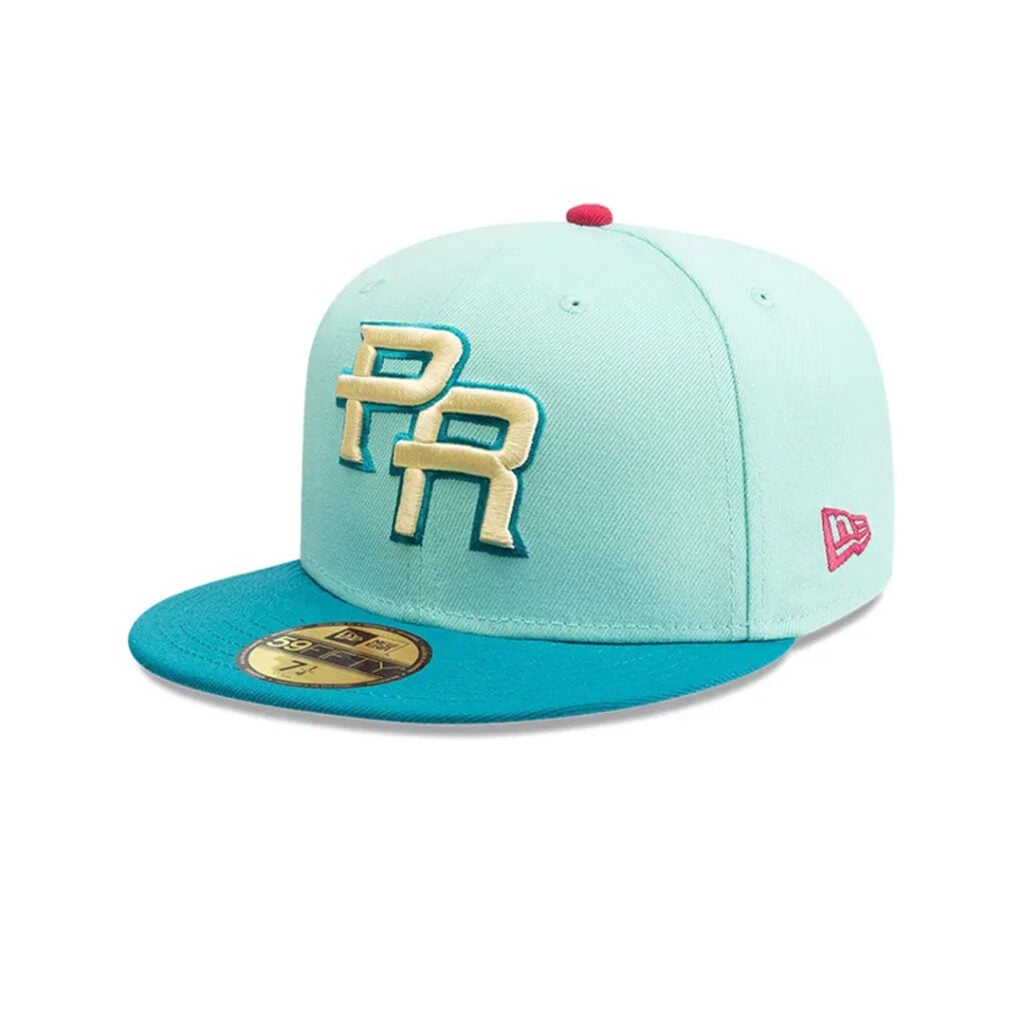 New Era 59Fifty Puerto Rico Federations On Field Alternate Fitted Hat Mint Turquoise