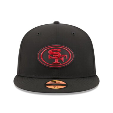 New Era 59Fifty San Francisco 49ers Official Sideline Fitted Hat Black 2