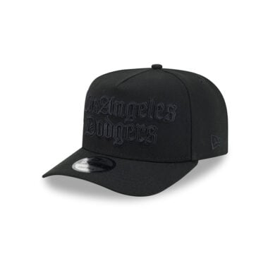 New Era 9Fifty Los Angeles Dodgers Proud Old English A-Frame Snapback Hat Black