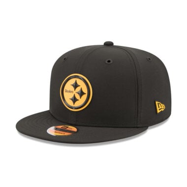 New Era 9Fifty Pittsburgh Steelers Official Sideline Snapback Hat Black New Era 9Fifty Pittsburgh Steelers Official Sideline Snapback Hat Black