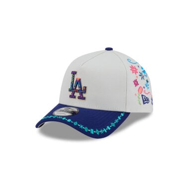New Era 9Forty Los Angeles Dodgers Federations Latin Heritage A-Frame Snapback Hat White Blue New Era 9Forty Los Angeles Dodgers Federations Latin Heritage A-Frame Snapback Hat White Blue