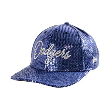 New Era 9Forty M-Crown Los Angeles Dodgers Sequin Script Snapback Hat