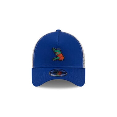 New Era 9Forty University of Florida Gators Hand Signals Mesh Trucker A-Frame Snapback Hat Blue White New Era 9Forty University of Florida Gators Hand Signals Mesh Trucker A-Frame Snapback Hat Blue White 2