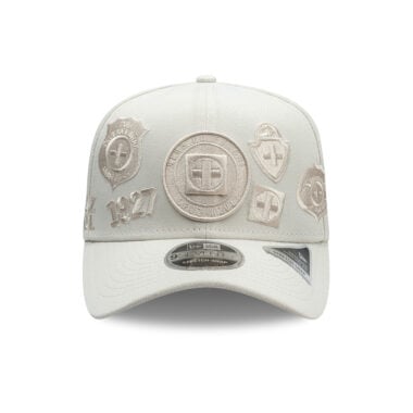 New Era 9Seventy Club Cruz Azul All Over LMX Stretch Snapback Hat Cream New Era 9Seventy Club Cruz Azul All Over LMX Stretch Snapback Hat Cream 2