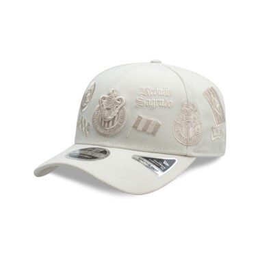 New Era 9Seventy Guadalajara Chivas All Over LMX Stretch Snapback Hat Cream
