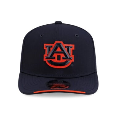 New Era 9Seventy University of Auburn Tigers Sideline Stretch Snapback Hat Dark Navy 2