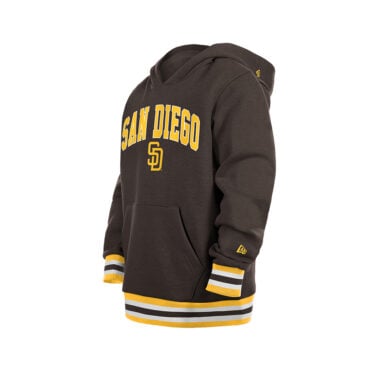 New Era San Diego Padres Classic Youth Pullover Hoodie Brown Gold New Era San Diego Padres Classic Youth Pullover Hoodie Brown Gold