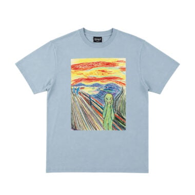 Ripndip Oslo Short Sleeve T-Shirt Silver Blue