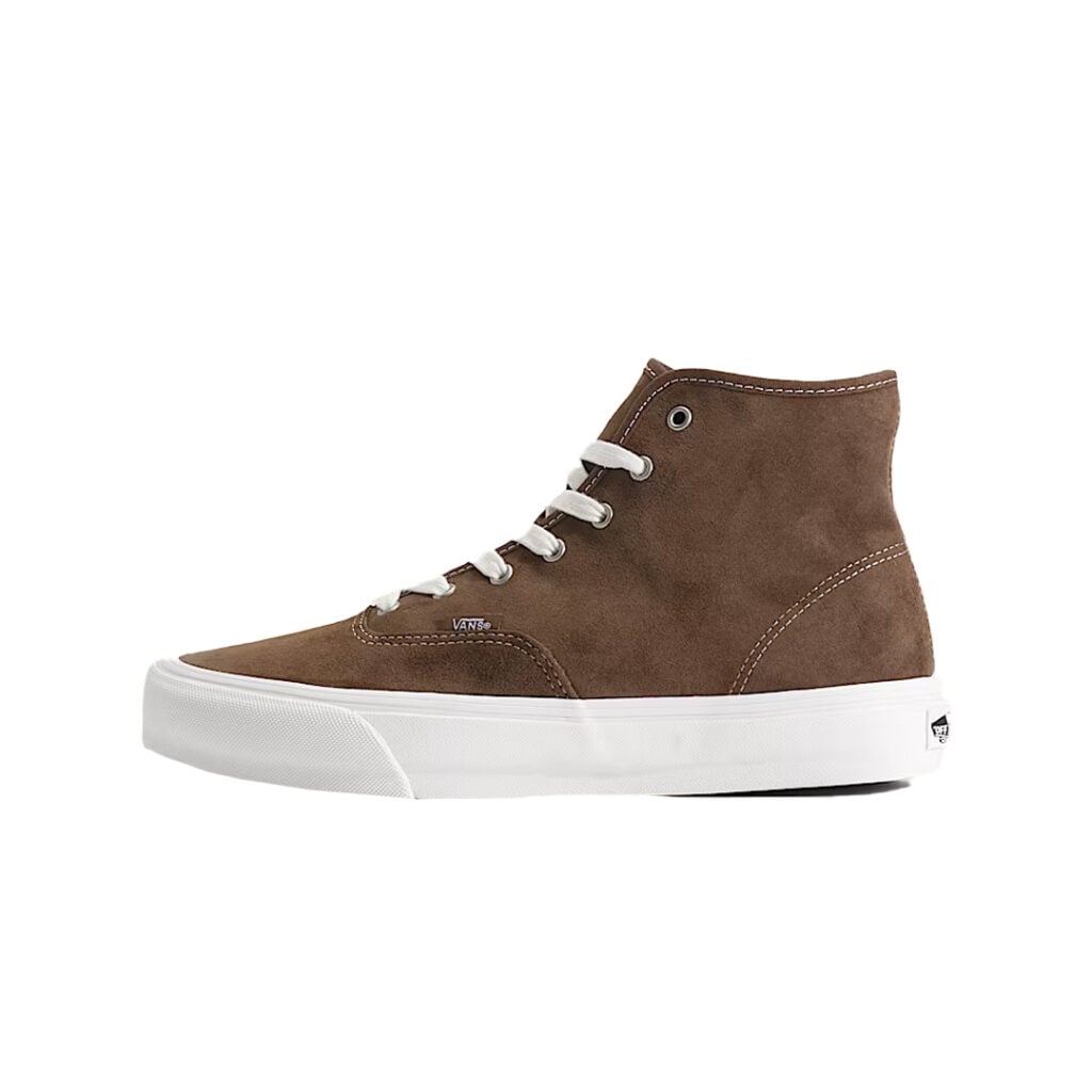 Vans Authentic Hi 2.0 Pig Suede Shoes Vintage Cocoa Vans Authentic Hi 2.0 Pig Suede Shoes Vintage Cocoa