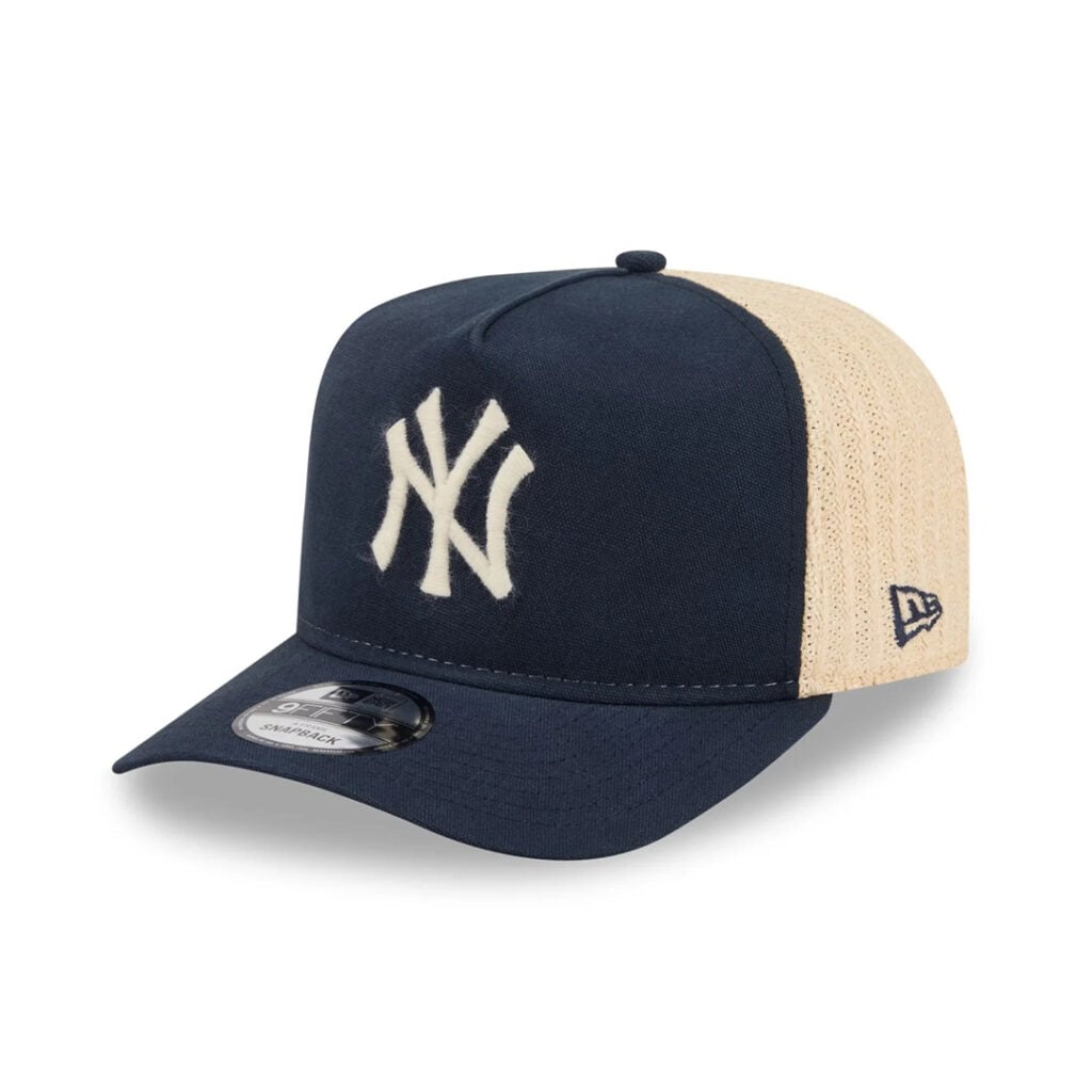 9fifty a-frame yankees new era hat front