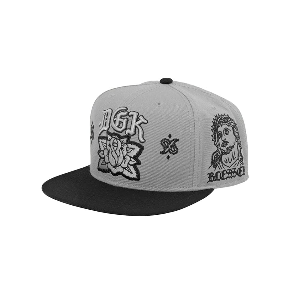 DGK Amor Snapback Hat Gray DGK Amor Snapback Hat Gray