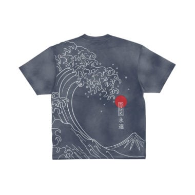 DGK Ubiquity Knit Boxy Short Sleeve T-Shirt Indigo DGK Ubiquity Knit Boxy Short Sleeve T-Shirt Indigo 2