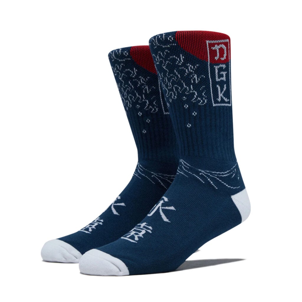 DGK Ubiquity Socks Indigo DGK Ubiquity Socks Indigo