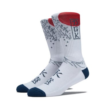 DGK Ubiquity Socks White DGK Ubiquity Socks White