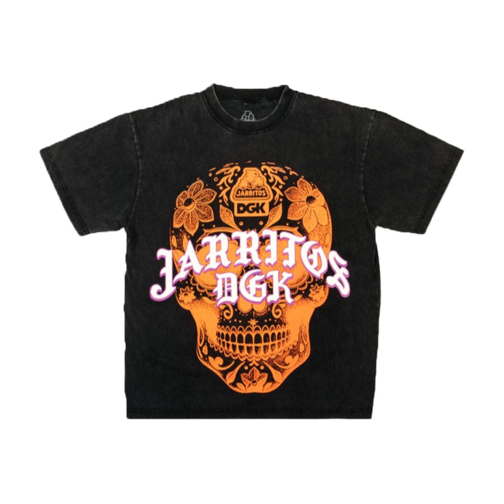 DGK x Jarritos Sabor Boxy Fit Short Sleeve T-Shirt Vintage Black DGK x Jarritos Sabor Boxy Fit Short Sleeve T-Shirt Vintage Black