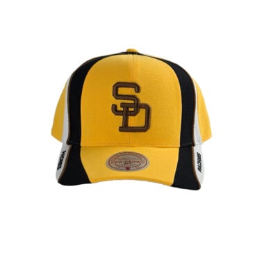 Mitchell & Ness San Diego Padres 404 Club Downforce Pro Cooperstown Snapback Hat Yellow Mitchell & Ness San Diego Padres 404 Club Downforce Pro Cooperstown Snapback Hat Yellow 4