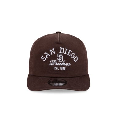 New Era 19Twenty San Diego Padres Stacked Snapback Hat Brown White New Era 19Twenty San Diego Padres Stacked Snapback Hat Brown White 2