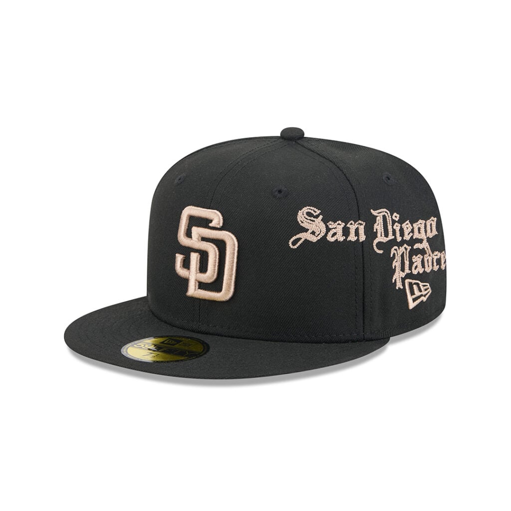New Era 59Fifty San Diego Padres MX Heritage Fitted Hat Black New Era 59Fifty San Diego Padres MX Heritage Fitted Hat Black